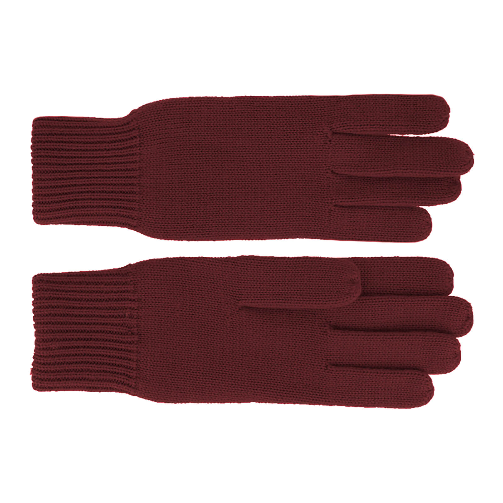Fiebig Strickhandschuhe uni Merinowolle Wollsiegel