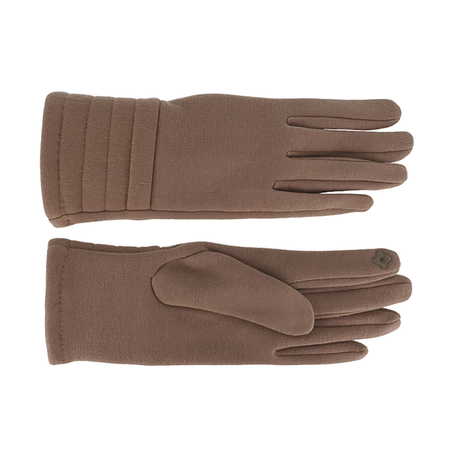 Fiebig Handschuhe Jersey uni Beige