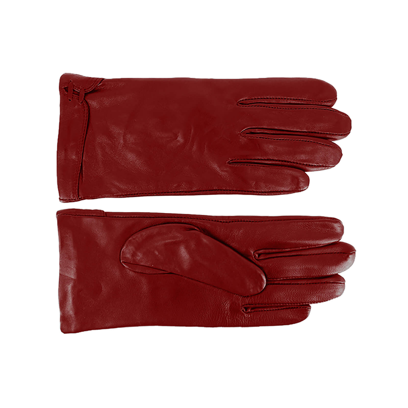 Fiebig Lederhandschuhe uni Cognac