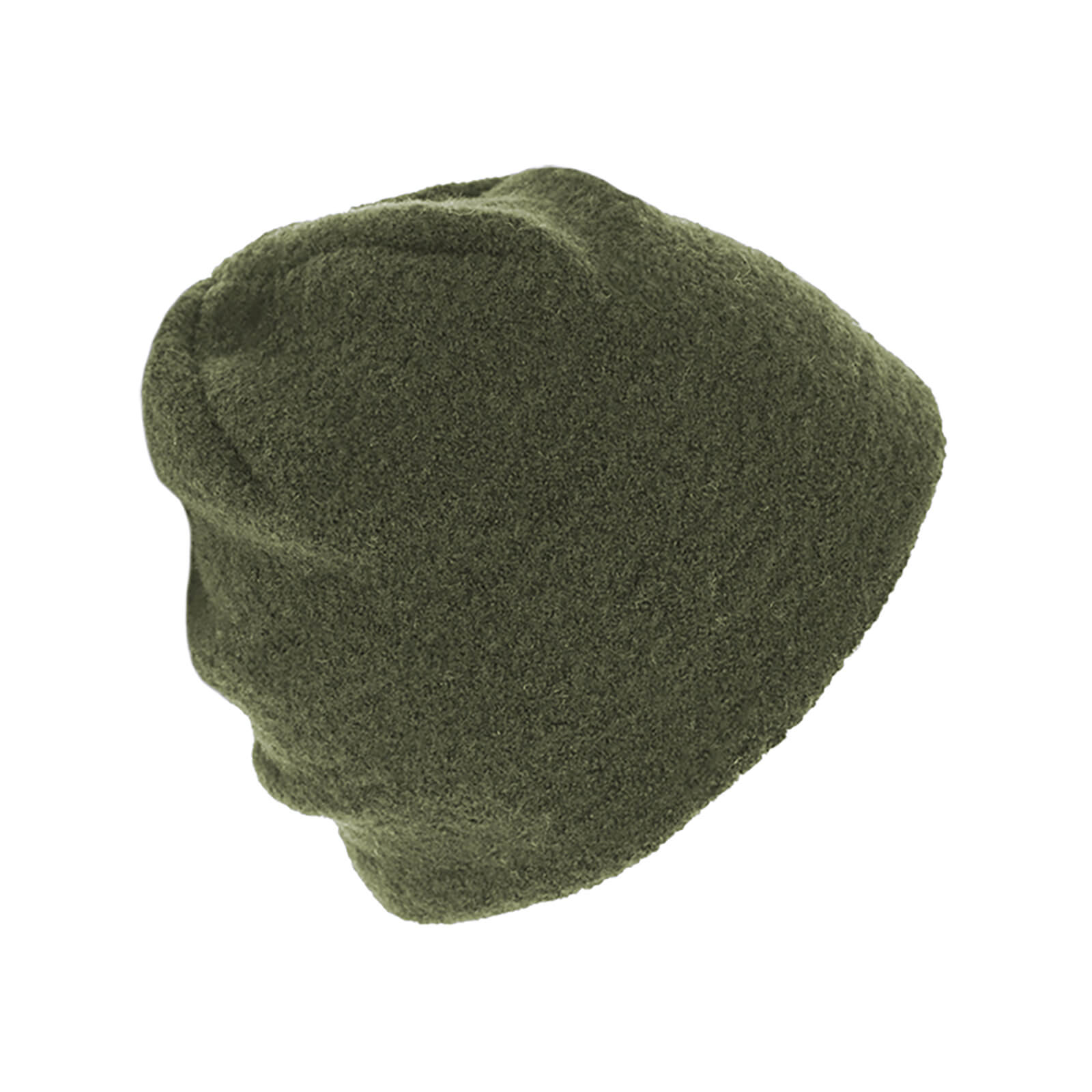 Fiebig Stoffmütze Beanie Walkwolle GOTS Oliv
