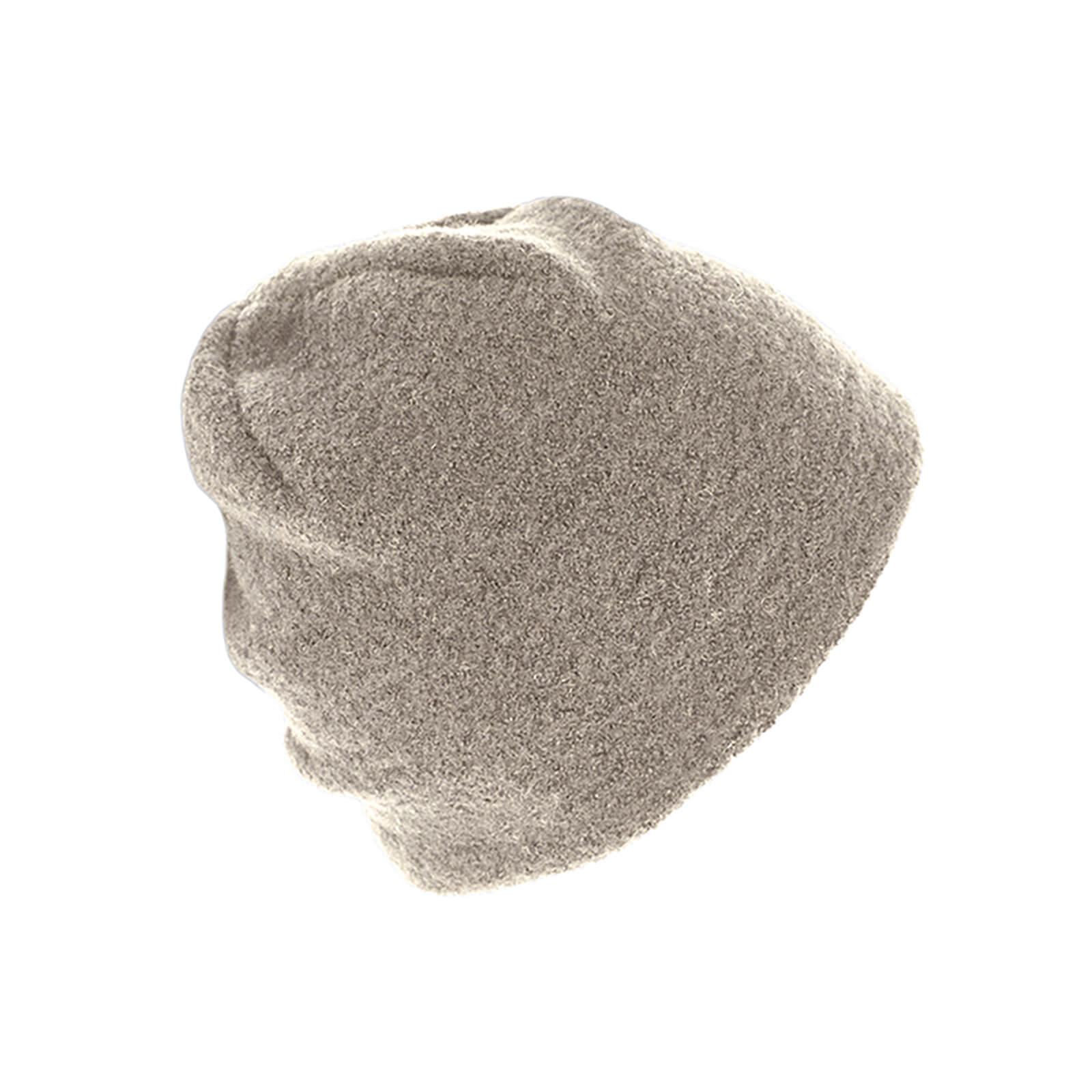 Fiebig Stoffmütze Beanie Walkwolle GOTS Beige