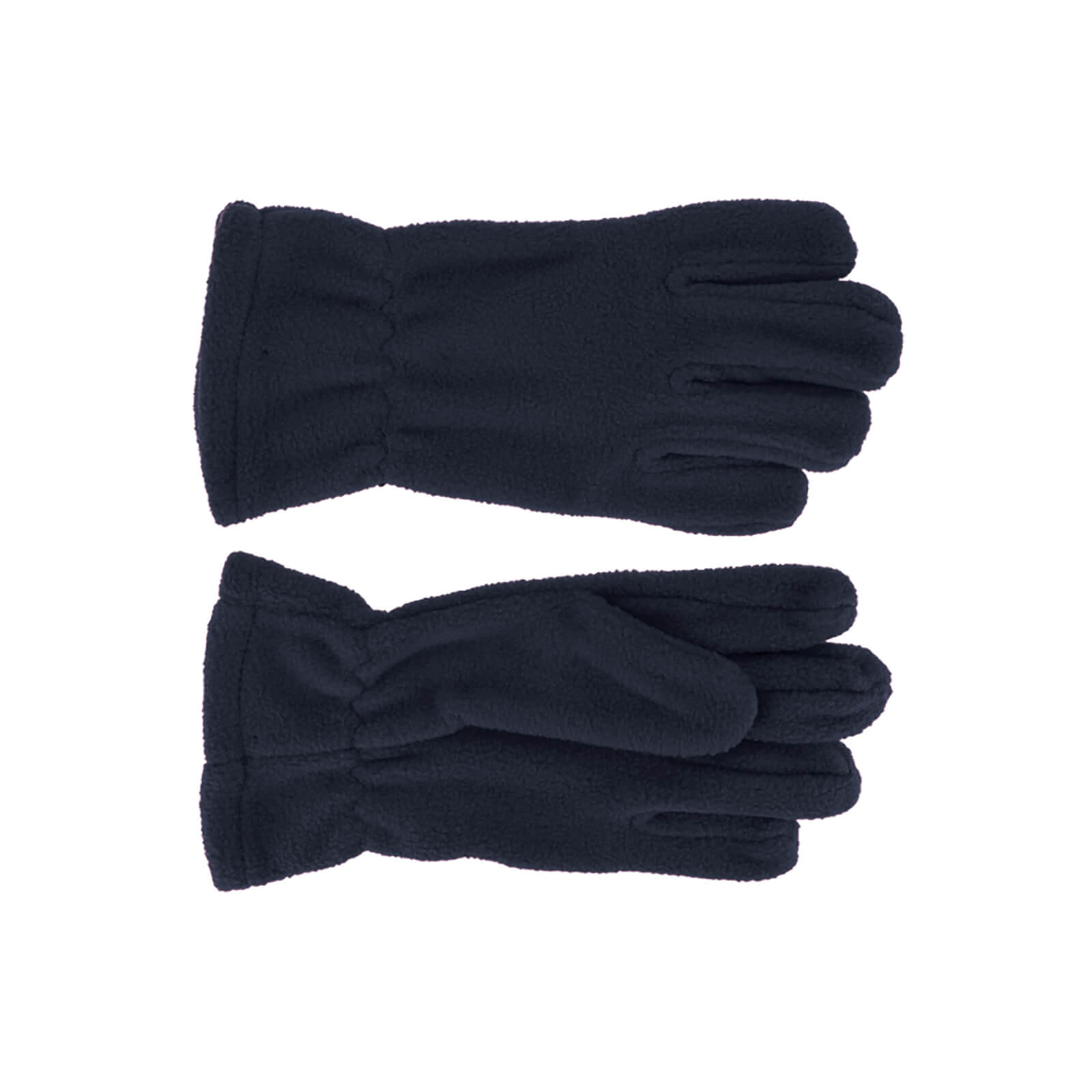 Fiebig Handschuhe Fleece uni Marineblau