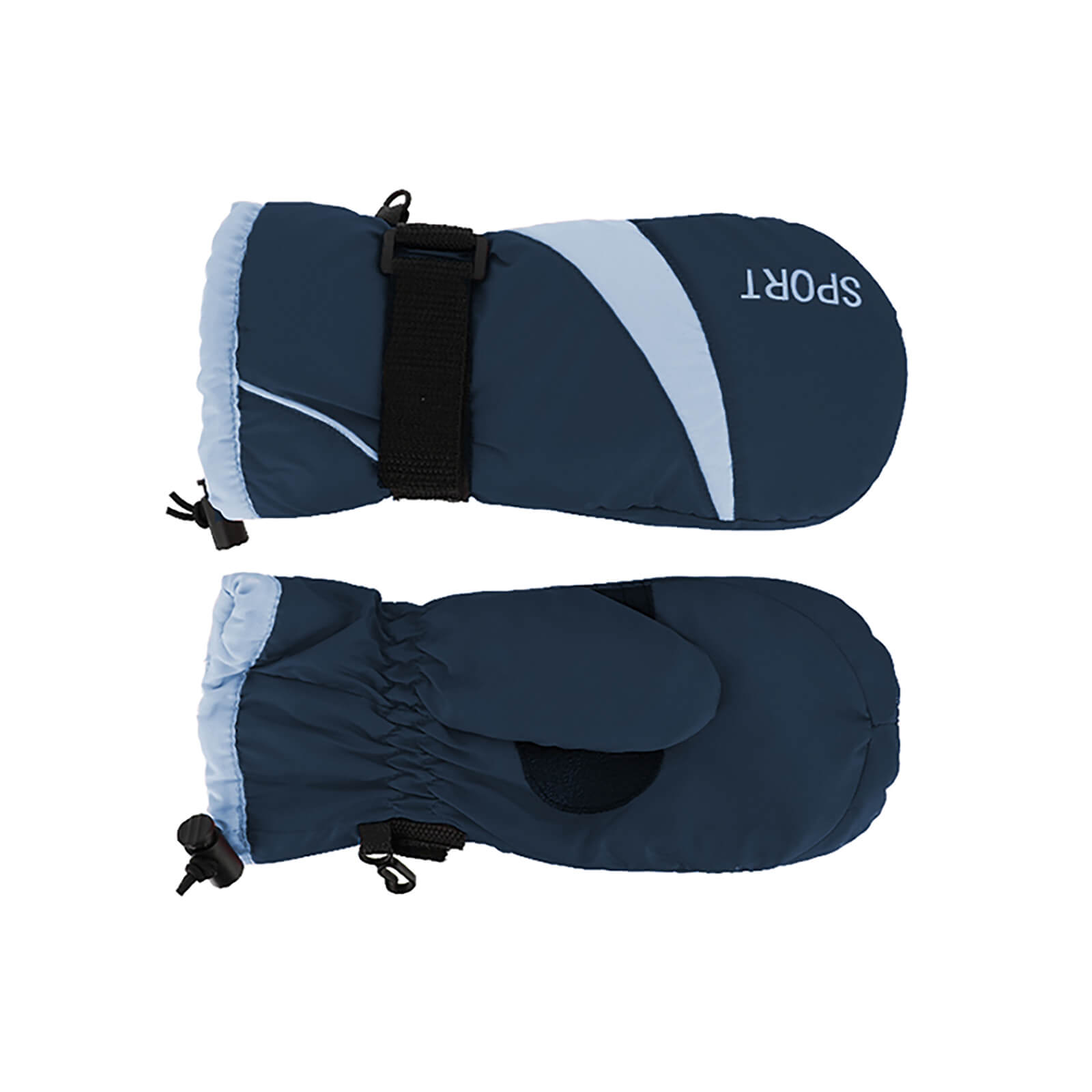 Fiebig Fäustling Thermo zweifarbig Marineblau