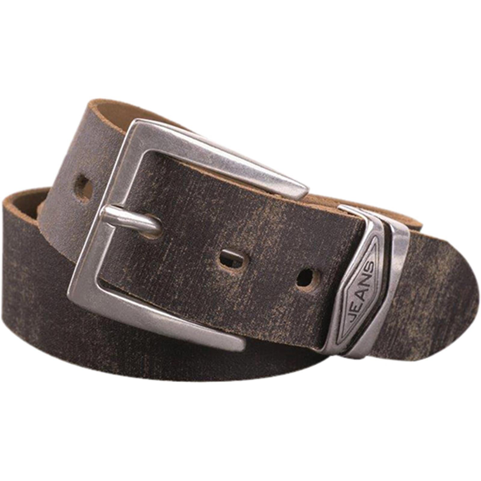 Hermann Schmid Jeans-Gürtel "Antik" braun 40 mm