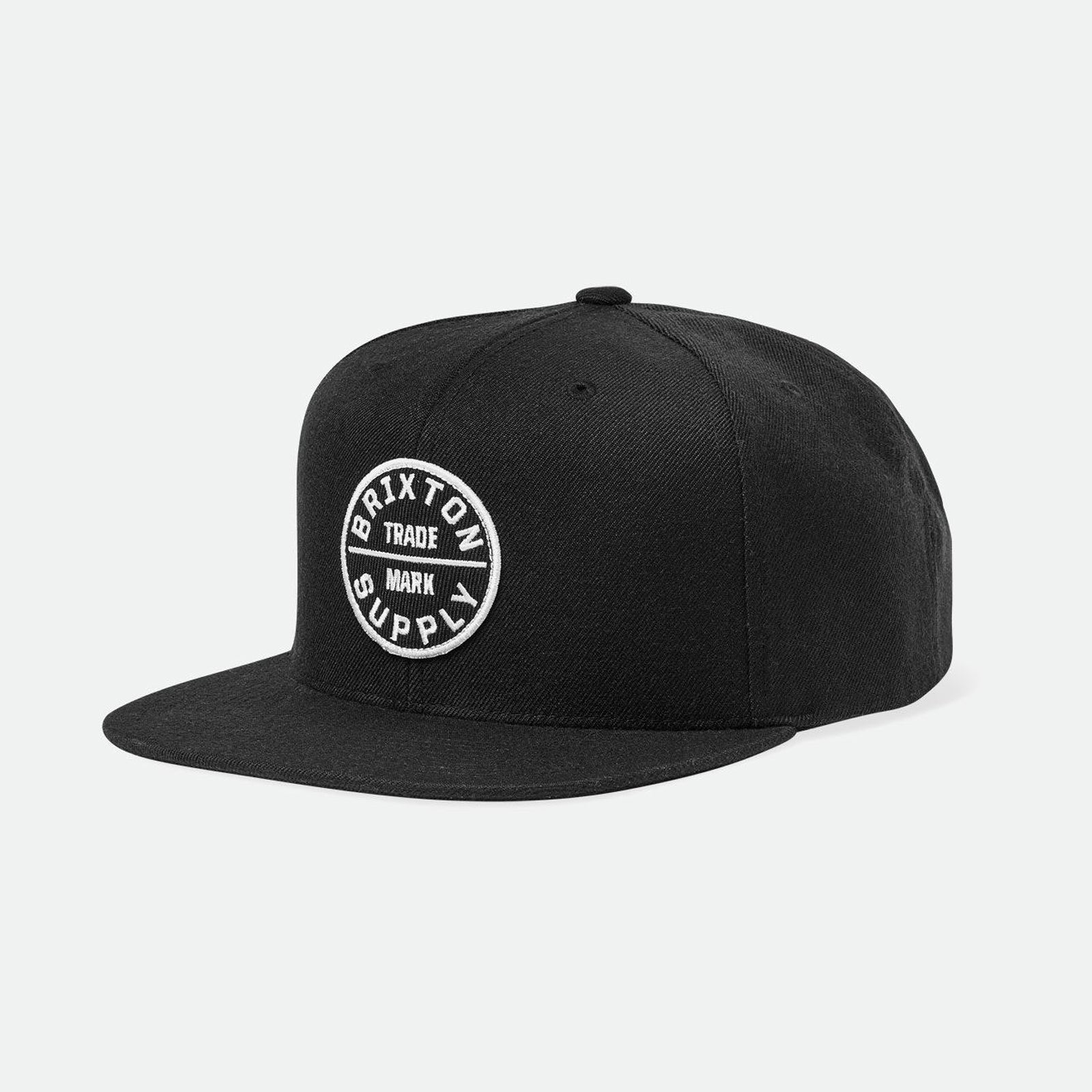 Brixton Snapback Oath Iii Schwarz Onesize